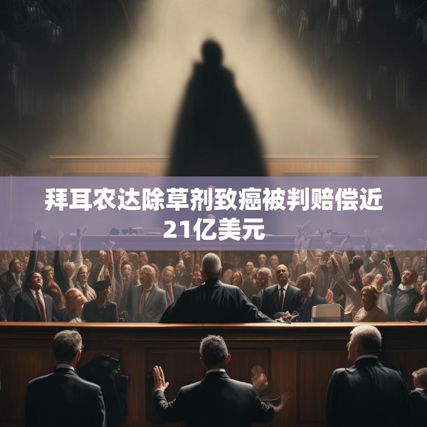 拜耳农达除草剂致癌被判赔偿近21亿美元