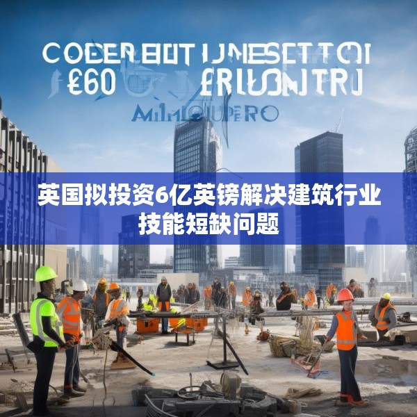 英国拟投资6亿英镑解决建筑行业技能短缺问题