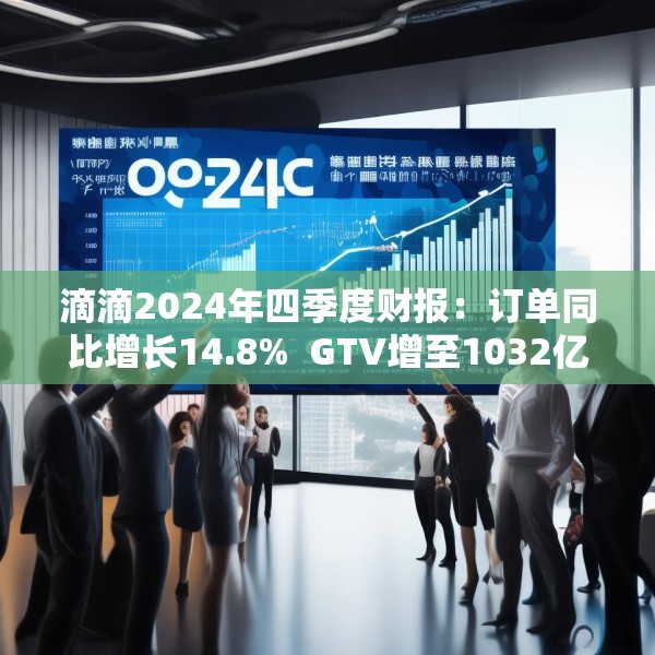 滴滴2024年四季度财报：订单同比增长14.8%  GTV增至1032亿元
