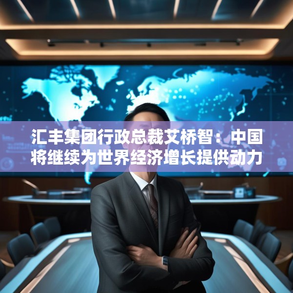 汇丰集团行政总裁艾桥智：中国将继续为世界经济增长提供动力