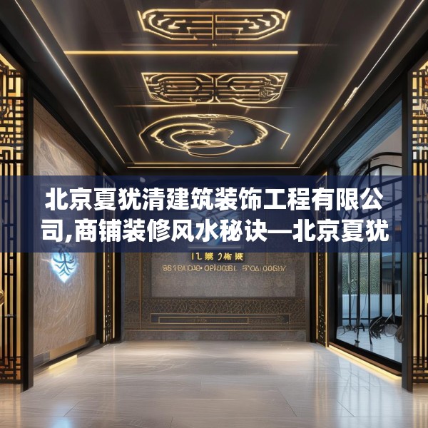北京夏犹清建筑装饰工程有限公司,商铺装修风水秘诀—北京夏犹清建筑装饰工程有限公司191.a67b68c71fgy.78cvcx