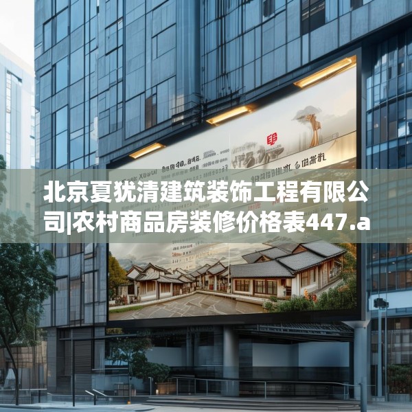 北京夏犹清建筑装饰工程有限公司|农村商品房装修价格表447.a323b324c327fgy.334fhsg