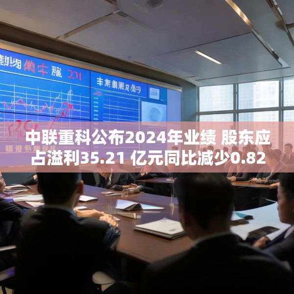 中联重科公布2024年业绩 股东应占溢利35.21 亿元同比减少0.82%