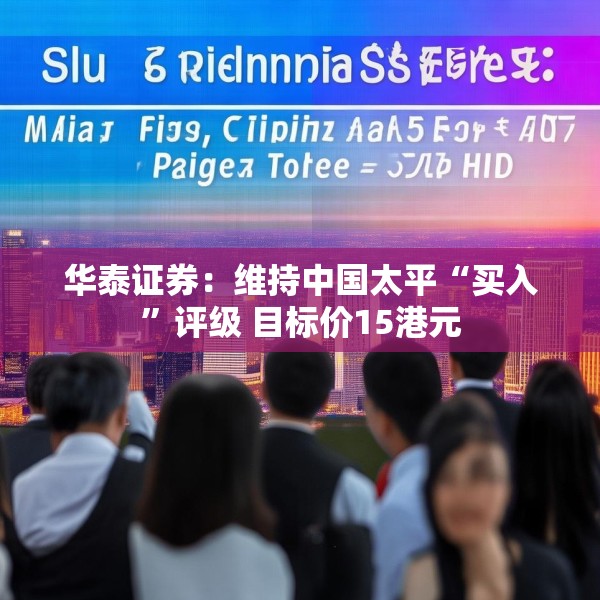 华泰证券：维持中国太平“买入”评级 目标价15港元