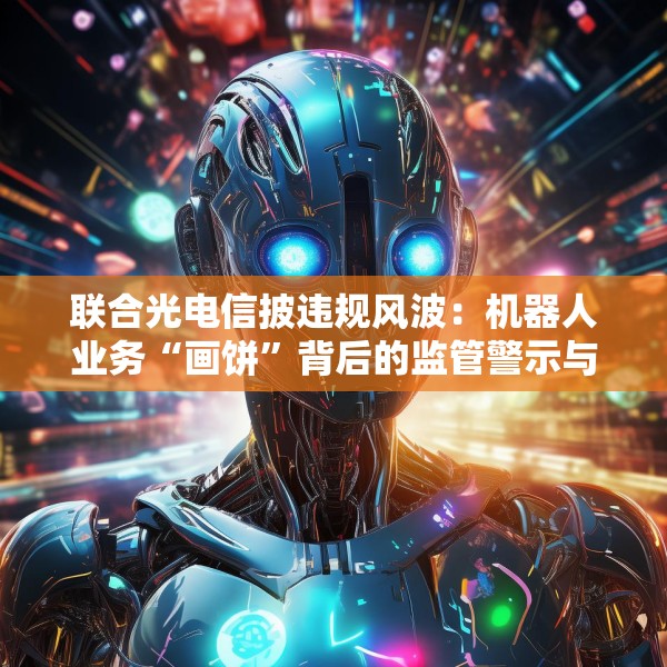 联合光电信披违规风波：机器人业务“画饼”背后的监管警示与战略迷途