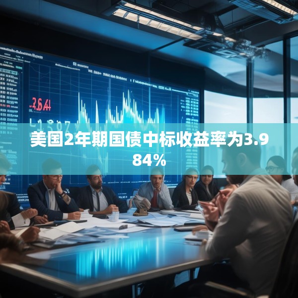 美国2年期国债中标收益率为3.984%