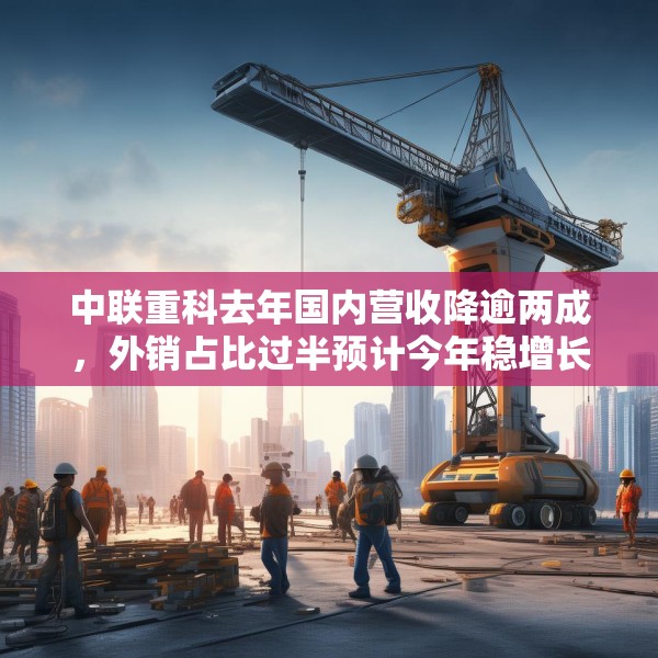 中联重科去年国内营收降逾两成，外销占比过半预计今年稳增长