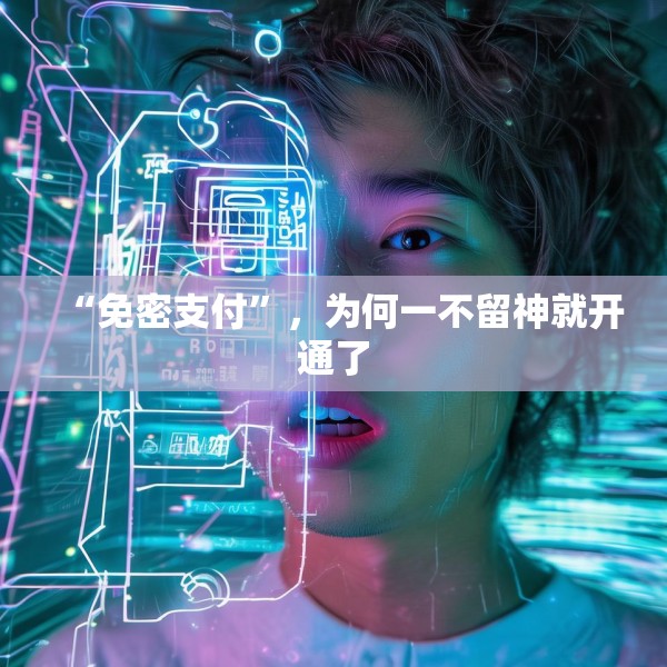 “免密支付”，为何一不留神就开通了