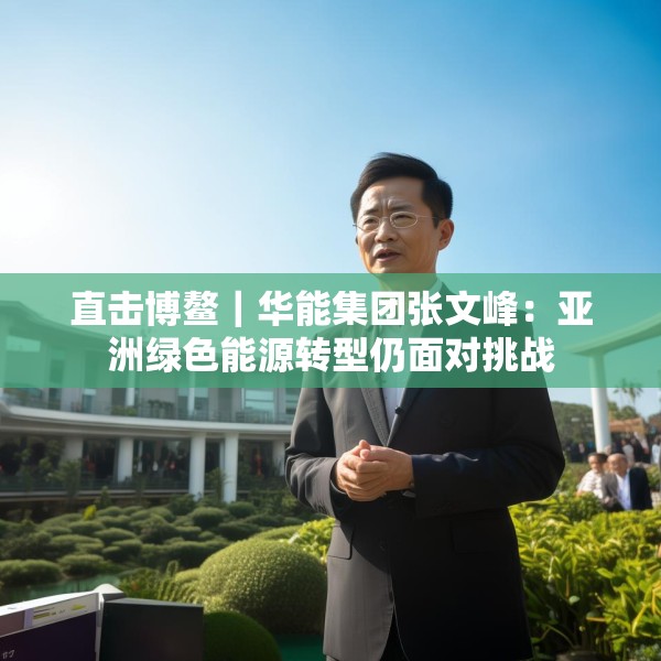 直击博鳌｜华能集团张文峰：亚洲绿色能源转型仍面对挑战