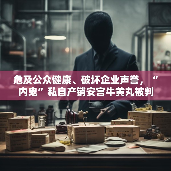危及公众健康、破坏企业声誉，“内鬼”私自产销安宫牛黄丸被判刑