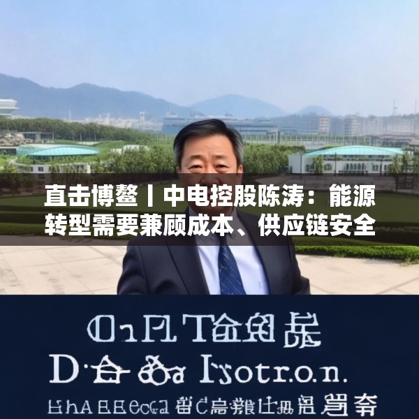 直击博鳌丨中电控股陈涛：能源转型需要兼顾成本、供应链安全和市场需求