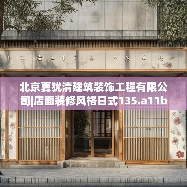北京夏犹清建筑装饰工程有限公司|店面装修风格日式135.a11b12c15fgy.22fghfd