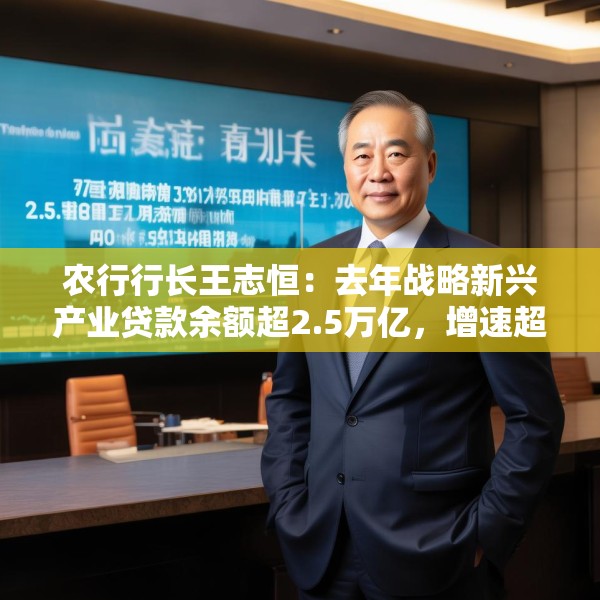 农行行长王志恒：去年战略新兴产业贷款余额超2.5万亿，增速超22%