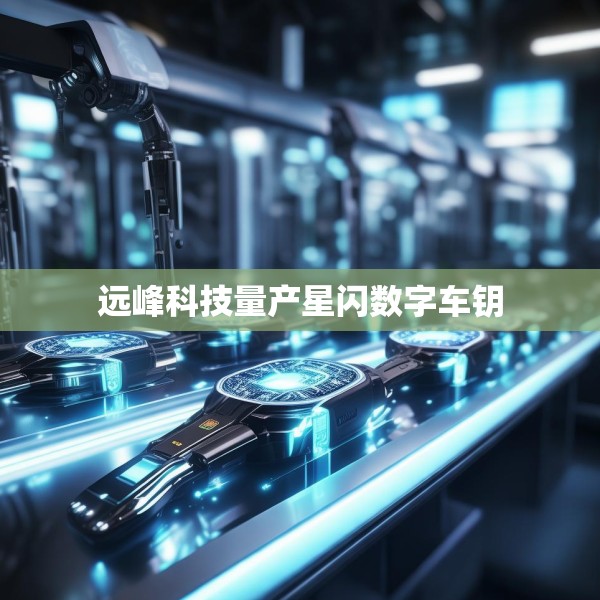 远峰科技量产星闪数字车钥