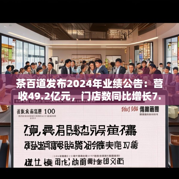 茶百道发布2024年业绩公告：营收49.2亿元，门店数同比增长7.6%