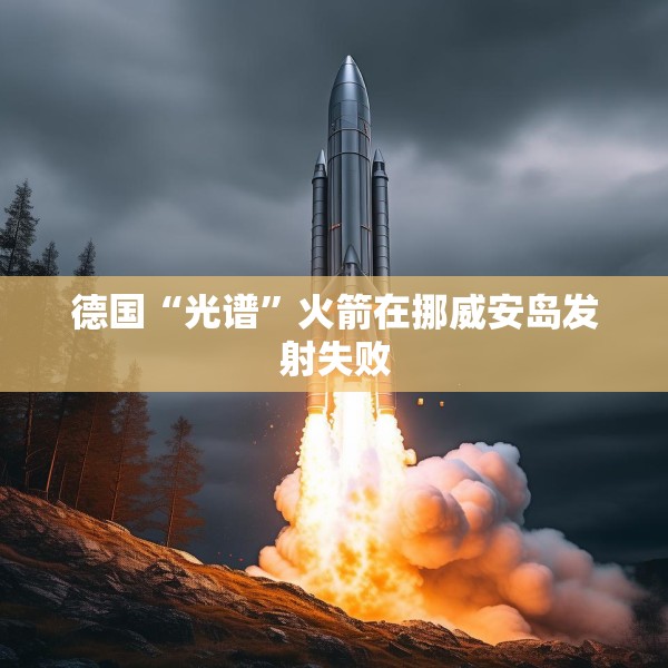 德国“光谱”火箭在挪威安岛发射失败