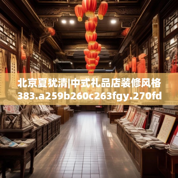 北京夏犹清|中式礼品店装修风格383.a259b260c263fgy.270fds