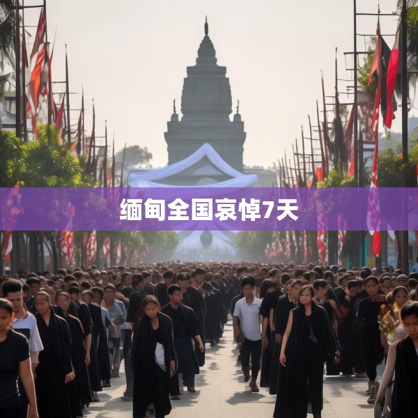 缅甸全国哀悼7天