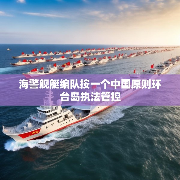 海警舰艇编队按一个中国原则环台岛执法管控