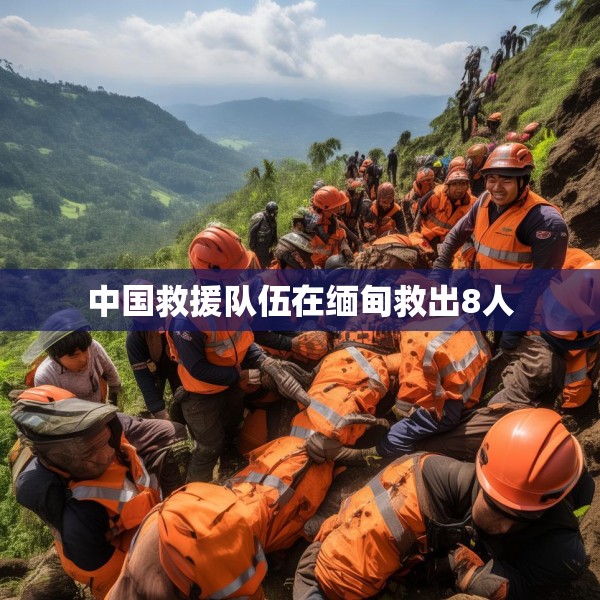 中国救援队伍在缅甸救出8人