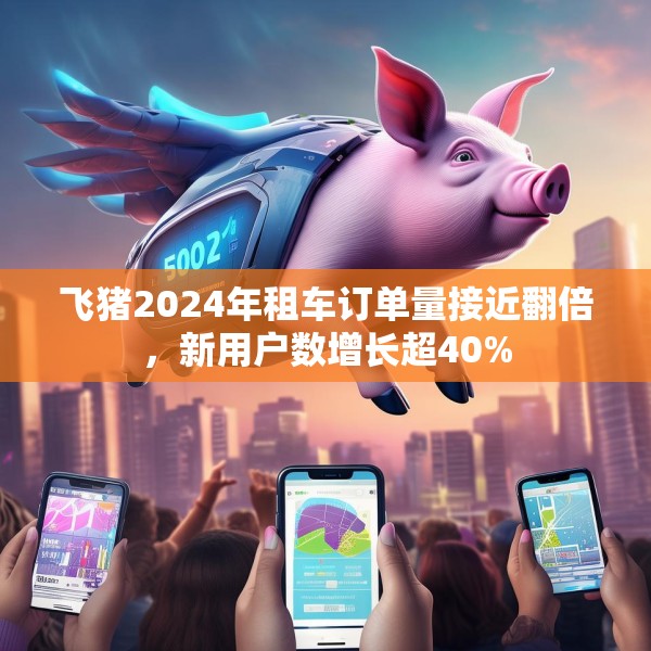 飞猪2024年租车订单量接近翻倍，新用户数增长超40%
