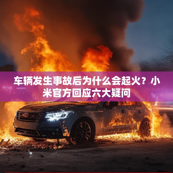 车辆发生事故后为什么会起火？小米官方回应六大疑问
