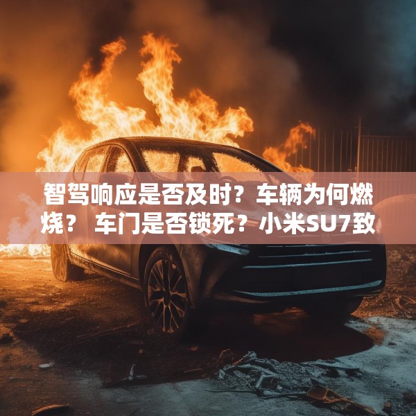 智驾响应是否及时？车辆为何燃烧？ 车门是否锁死？小米SU7致三死车祸三问