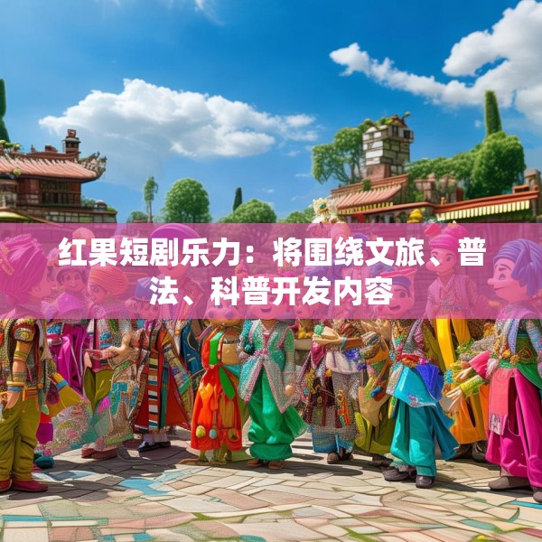 红果短剧乐力：将围绕文旅、普法、科普开发内容