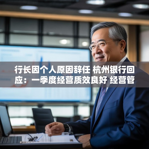 行长因个人原因辞任 杭州银行回应：一季度经营质效良好 经营管理不受影响 董事长代为履职