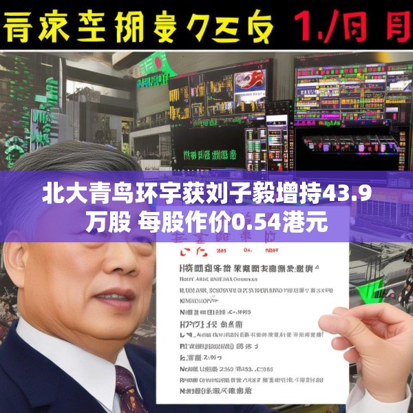 北大青鸟环宇获刘子毅增持43.9万股 每股作价0.54港元