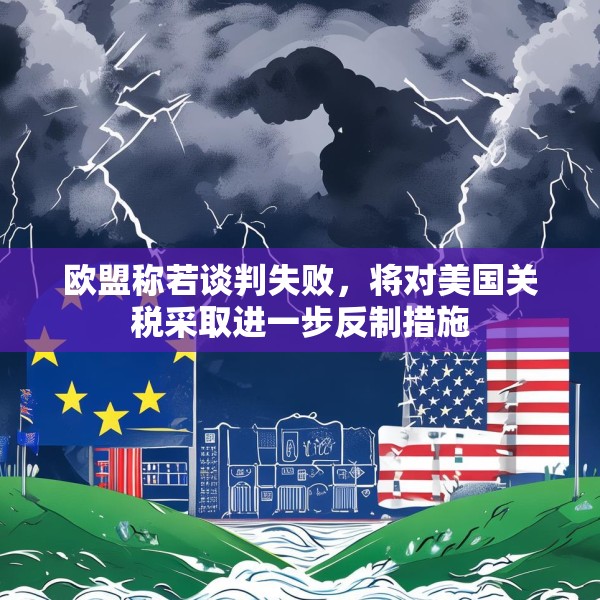欧盟称若谈判失败，将对美国关税采取进一步反制措施