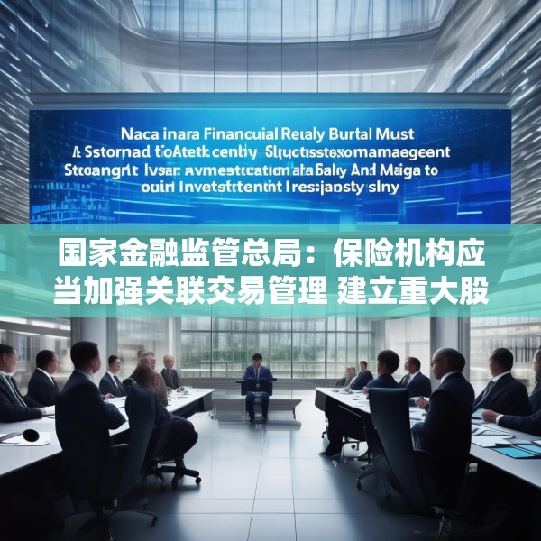 国家金融监管总局：保险机构应当加强关联交易管理 建立重大股权投资责任追究制度