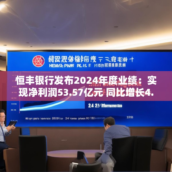 恒丰银行发布2024年度业绩：实现净利润53.57亿元 同比增长4.3%