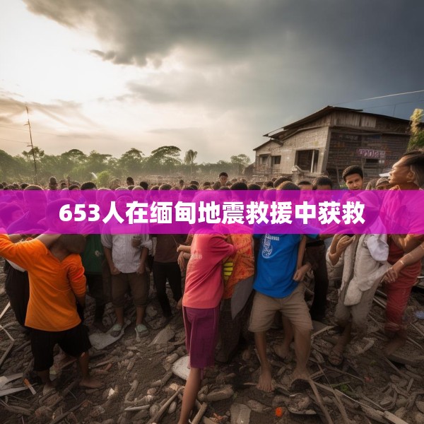 653人在缅甸地震救援中获救