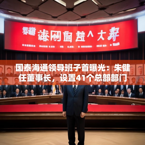 国泰海通领导班子首曝光：朱健任董事长，设置41个总部部门