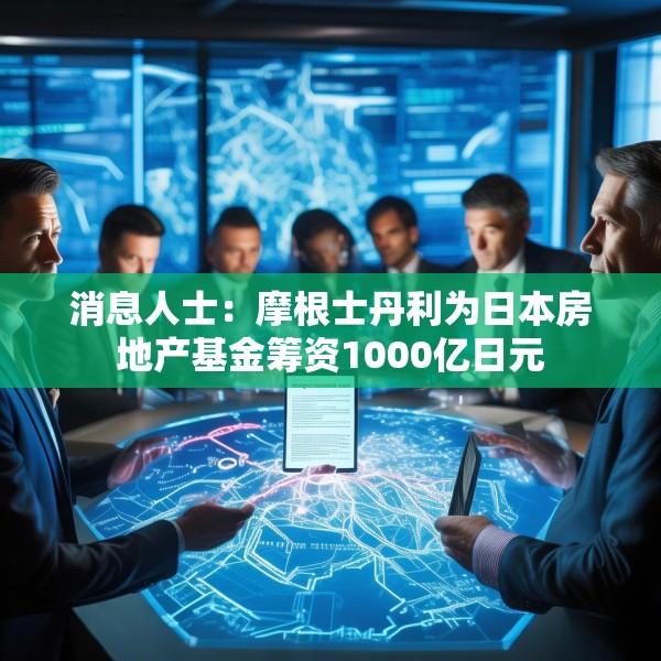 消息人士：摩根士丹利为日本房地产基金筹资1000亿日元