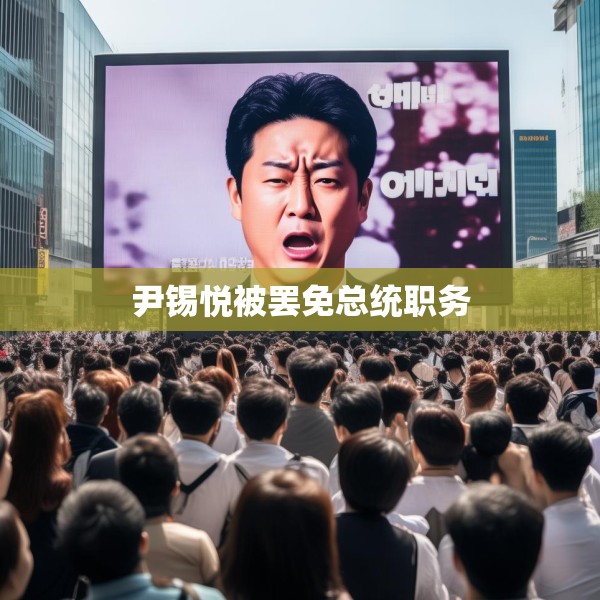 尹锡悦被罢免总统职务
