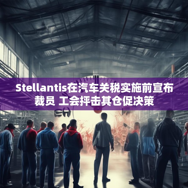 Stellantis在汽车关税实施前宣布裁员 工会抨击其仓促决策
