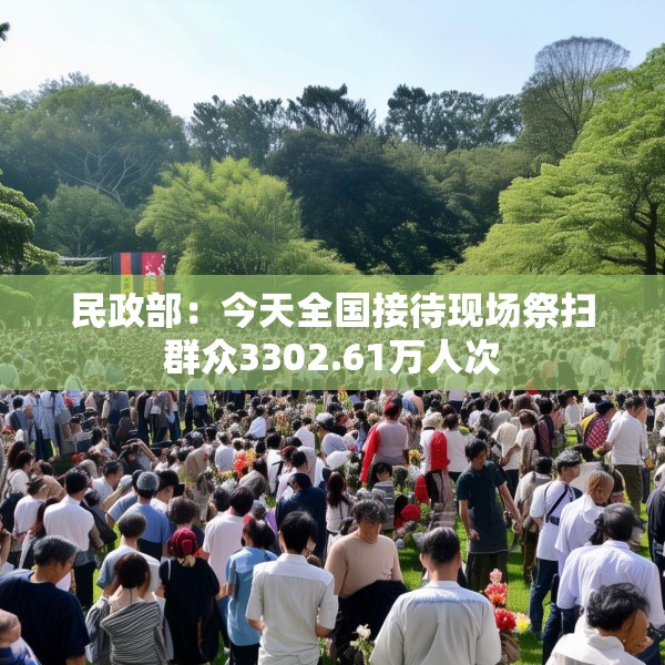 民政部：今天全国接待现场祭扫群众3302.61万人次