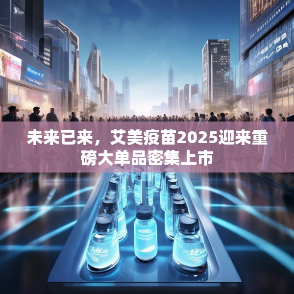 未来已来，艾美疫苗2025迎来重磅大单品密集上市
