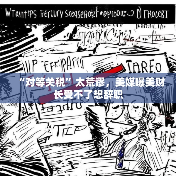 “对等关税”太荒谬，美媒曝美财长受不了想辞职