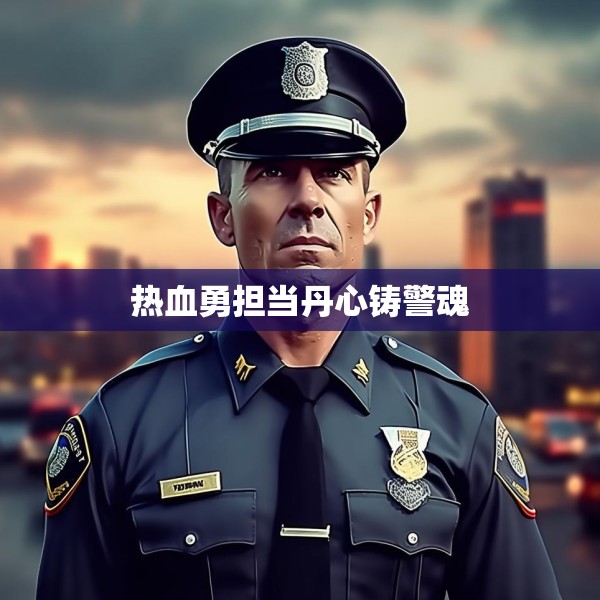 热血勇担当丹心铸警魂