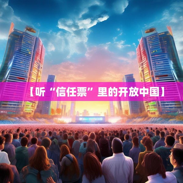 【听“信任票”里的开放中国】