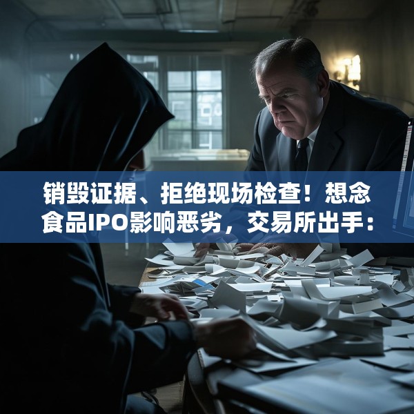销毁证据、拒绝现场检查！想念食品IPO影响恶劣，交易所出手：5年内禁止申报
