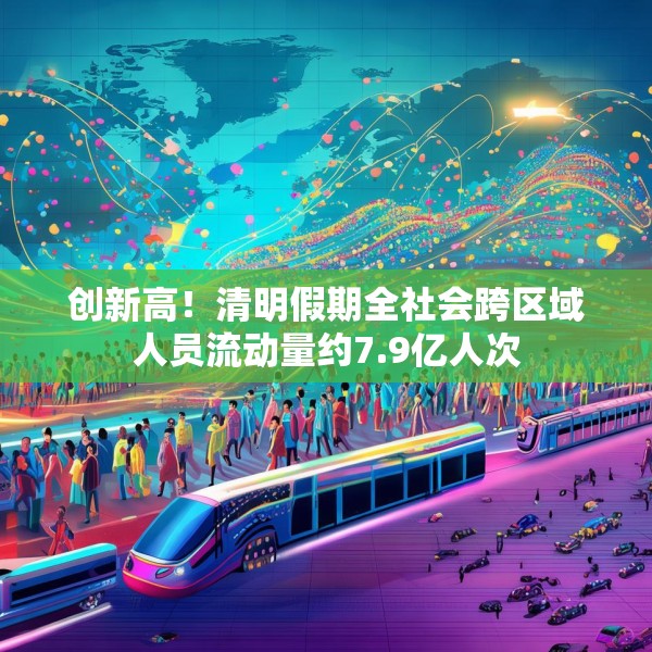 创新高！清明假期全社会跨区域人员流动量约7.9亿人次