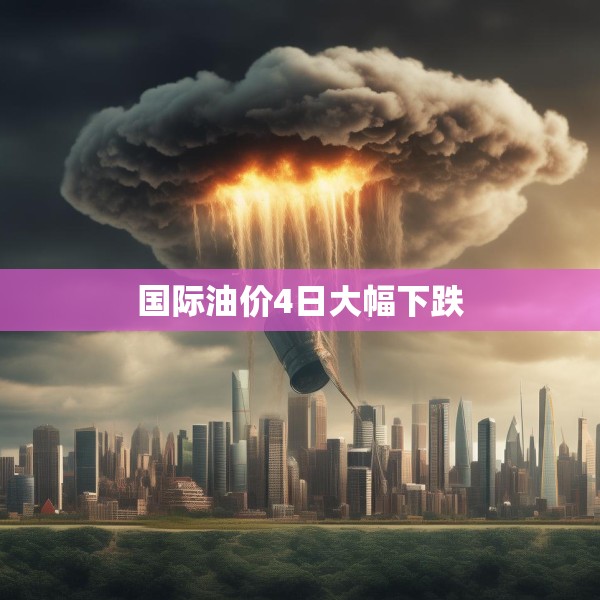 国际油价4日大幅下跌