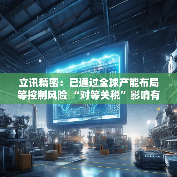 立讯精密：已通过全球产能布局等控制风险 “对等关税”影响有限