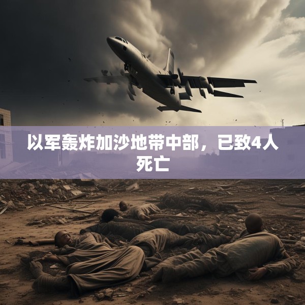 以军轰炸加沙地带中部，已致4人死亡