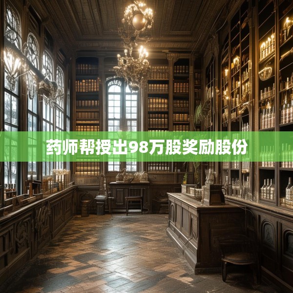 药师帮授出98万股奖励股份