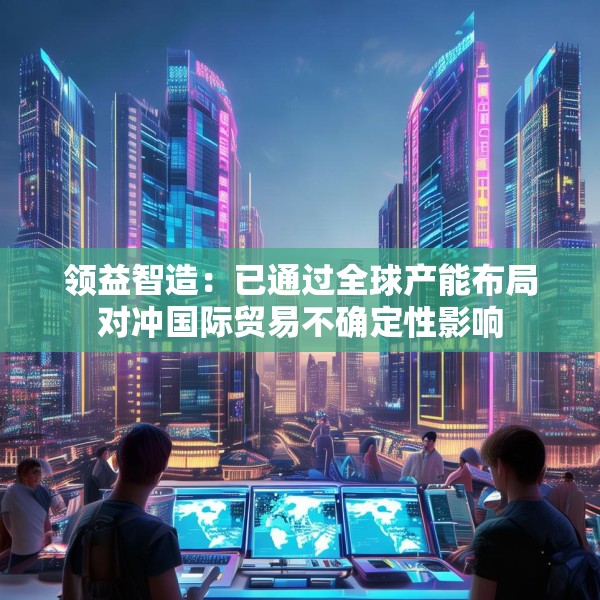 领益智造：已通过全球产能布局对冲国际贸易不确定性影响